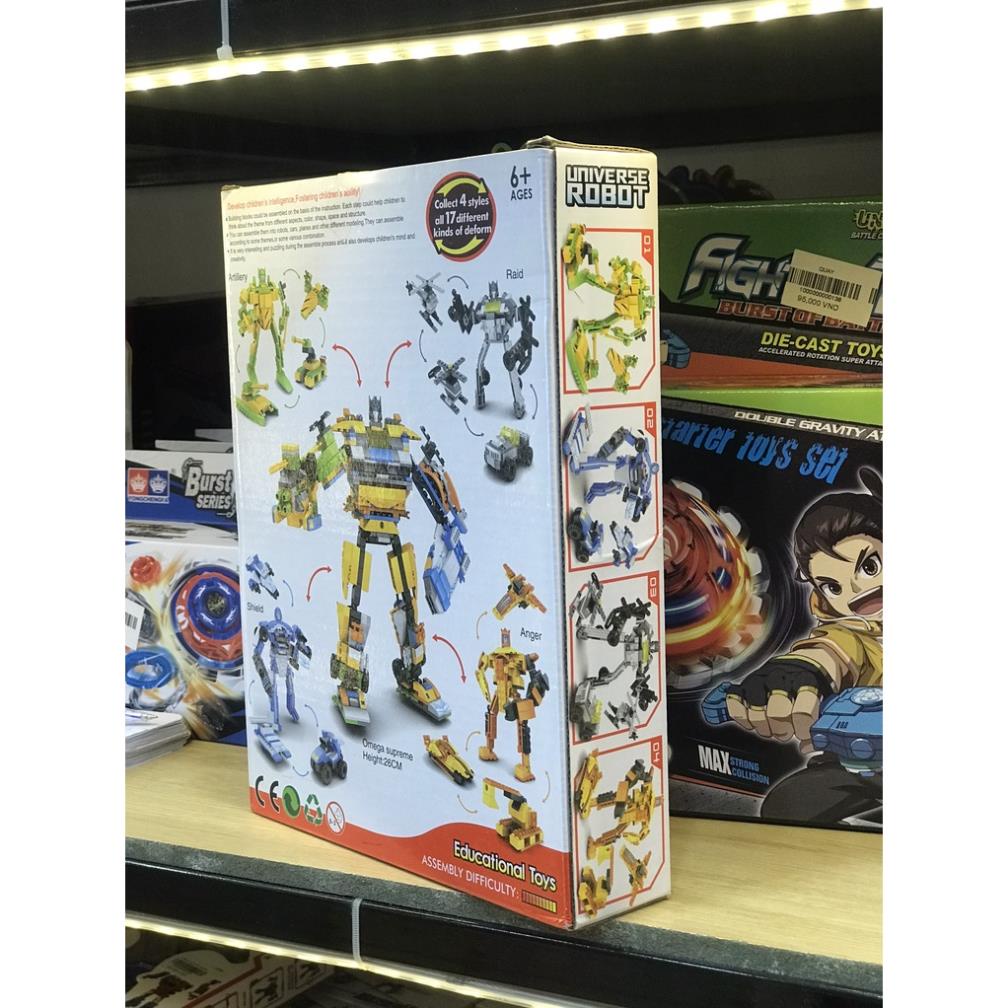 Bộ đồ chơi lắp ráp Robot