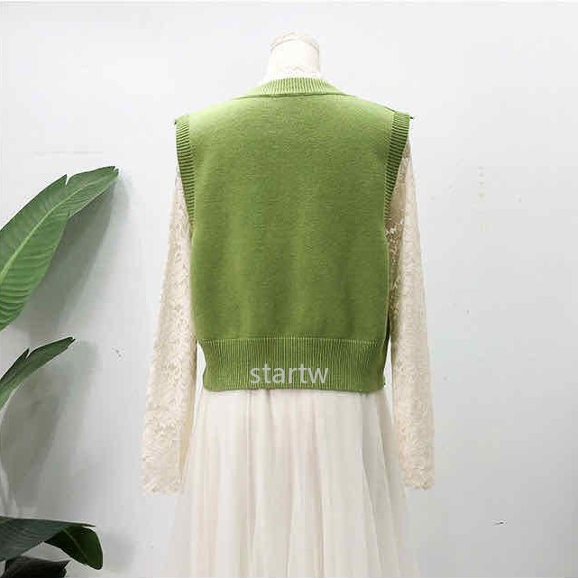 Áo Sweater không tay dáng rộng thời trang mùa xuân dành cho nữ | BigBuy360 - bigbuy360.vn