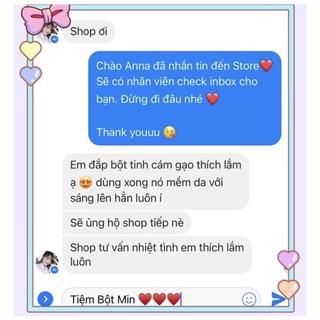 Bột Tinh Cám Gạo Sữa handmade 100%