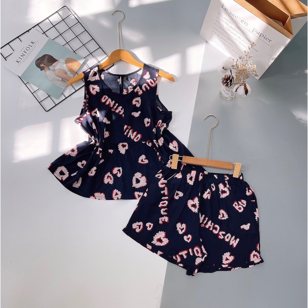Bộ đùi Baby Doll chất tole lanh VNXK