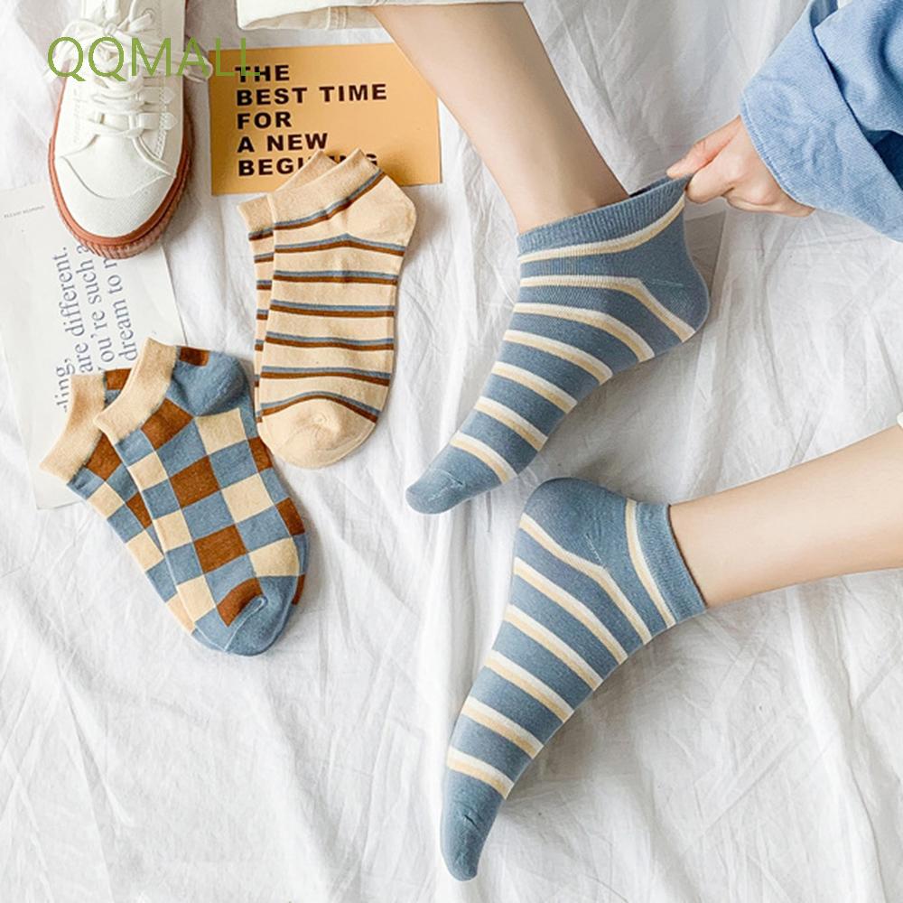 Tất Cổ Cao Kẻ Sọc Thời Trang Cao Cấp Cho Nữ