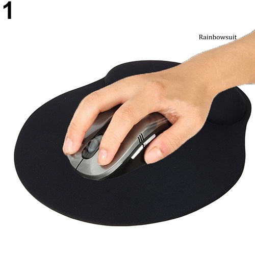 Tấm Lót Chuột Mềm Mại Hỗ Trợ Cổ Tay Thoải Mái Cho Pc / Laptop
