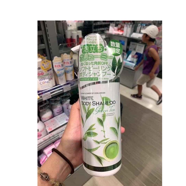 Sữa tắm Manis trà xanh nhật