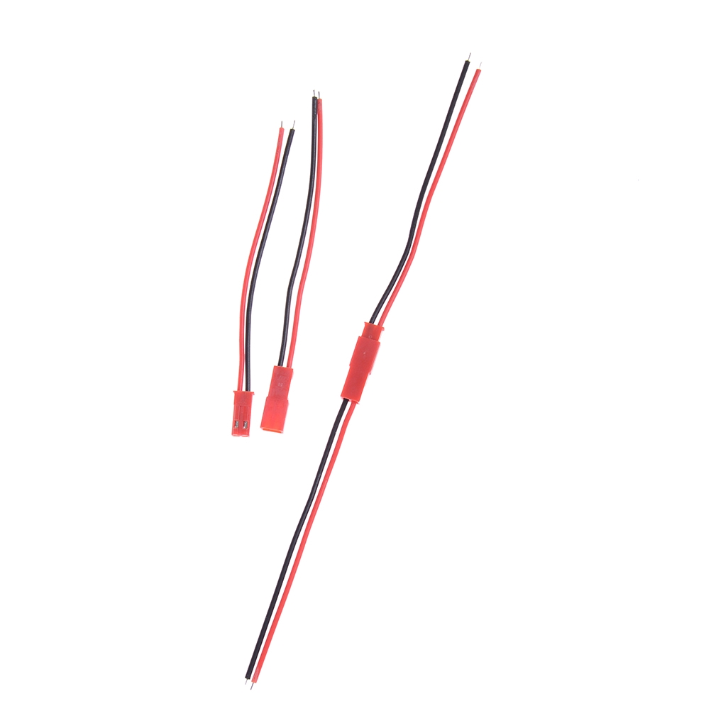 Set 10 Cặp Đầu Nối 2 Pin JST 100mm Pitch 2.54mm Male Và Female