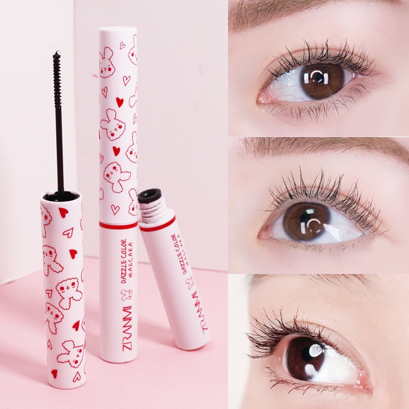 [Hàng mới về] Mascara chải mi đầu cọ mảnh chống thấm nước lâu trôi không nhòe tiện dụng