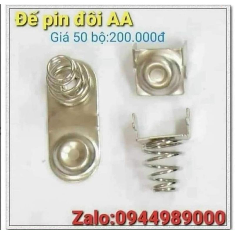 Bộ đế pin đôi cho pin AA(200k/50 bộ)