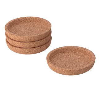 MIẾNG LÓT LY GỖ BẦN IKEA - cặp
