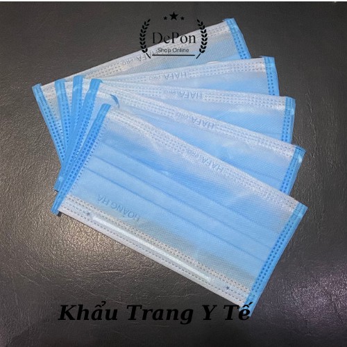 [HÀNG SẴN GIAO LIỀN]Khẩu Trang Y Tế,Khẩu Trang 4 Lớp HAFAPRO Loại 50 Cái Đạt Tiêu Chuẩn iso