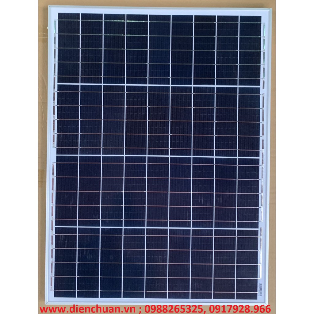 Tấm pin năng lượng mặt trời Poly 100W 18V Hames 100P-36