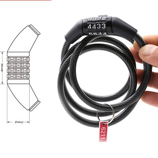 [HOT HOT HOT] Khóa số xe đạp dây cáp thép cao cấp thương hiệu Nhật Bản