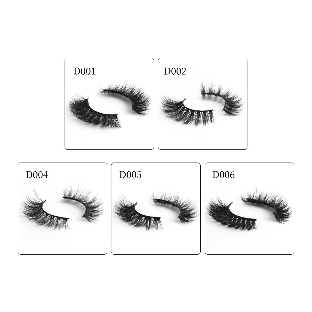 MAGEFY 3D Lông mi giả 1 cặp/Tổng hợp lông mi giả cao cấp/Bộ 1 đôi lông mi giảvà mượt bằng lông chồn  điểm handmade