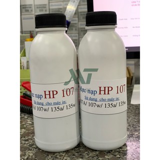 Combo 2 chai Mực đổ HP 107w nạp cho Hộp mực máy in HP 107a/ 107w/ 135a/ 135w(80g)