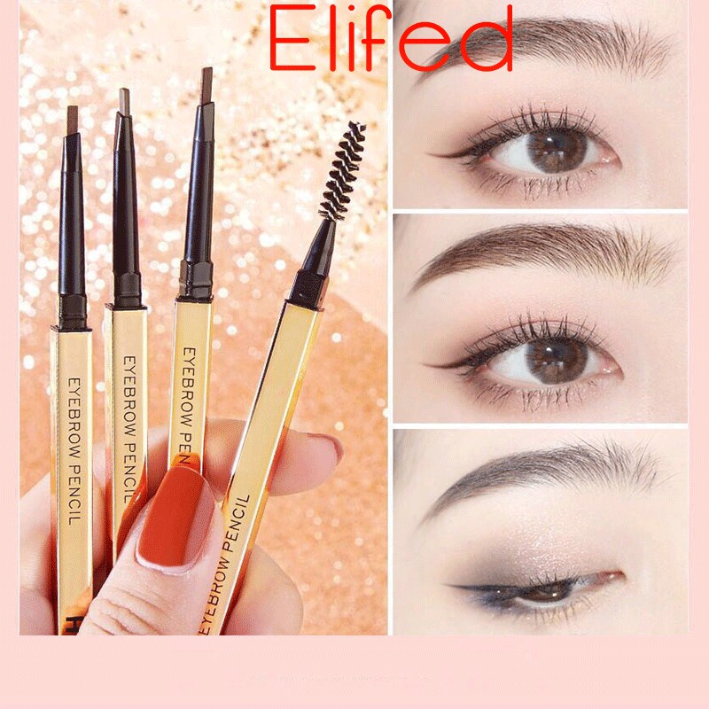 [Hàng mới về] Bút chì kẻ lông mày hai đầu kháng nước trang điểm lâu trôi | BigBuy360 - bigbuy360.vn