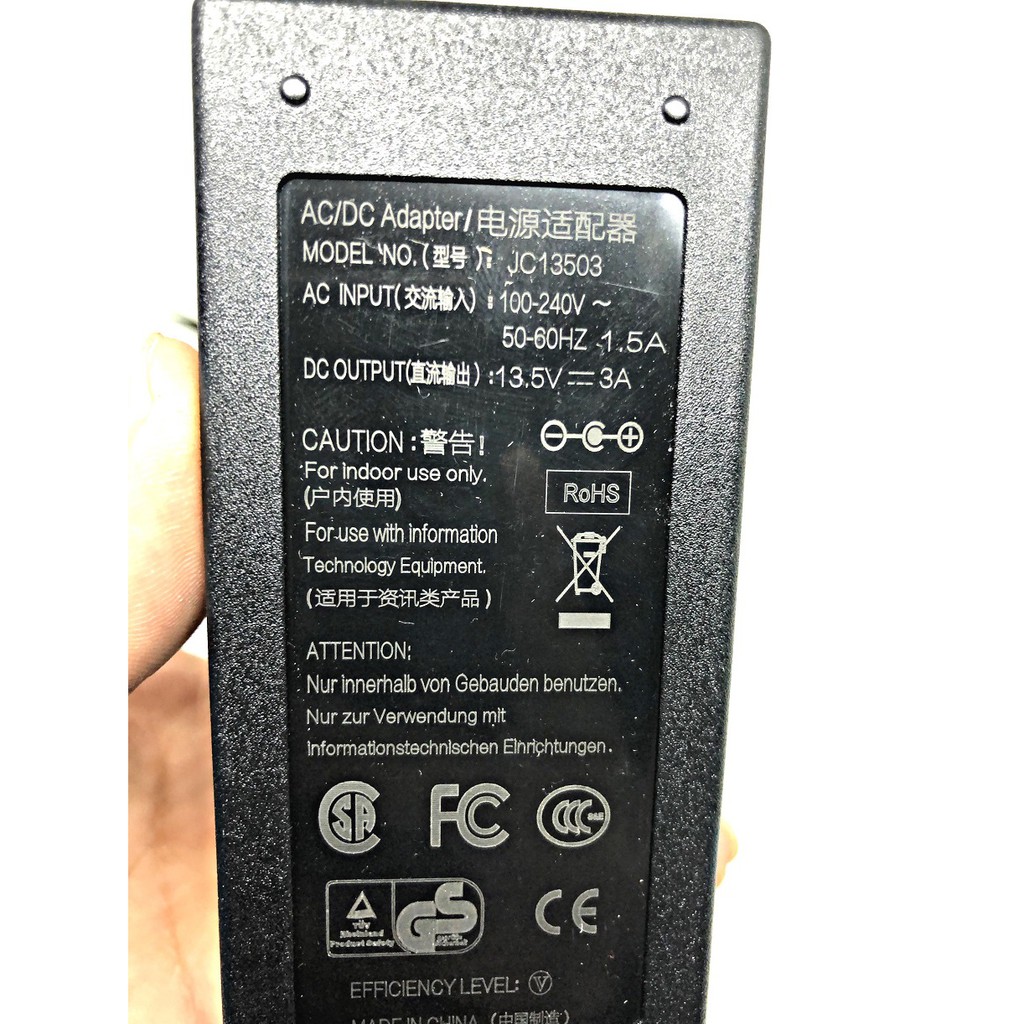 BỘ NGUỒN SẠC 13.5V 3A LOẠI TỐT