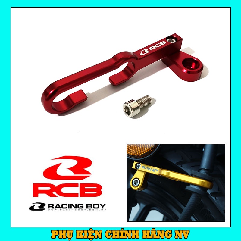 Pát giữ dây dầu RCB cao cấp chính hãng cho xe máy nhôm CNC cho Winner X, Winner, Exciter 150, Raider, Sonic, Satria