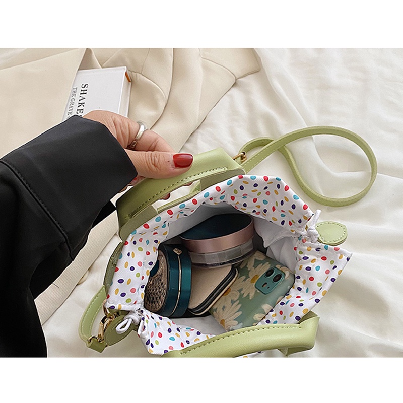 IELGY Túi Đeo Vai Đan Tay Thời Trang Cho Nữ