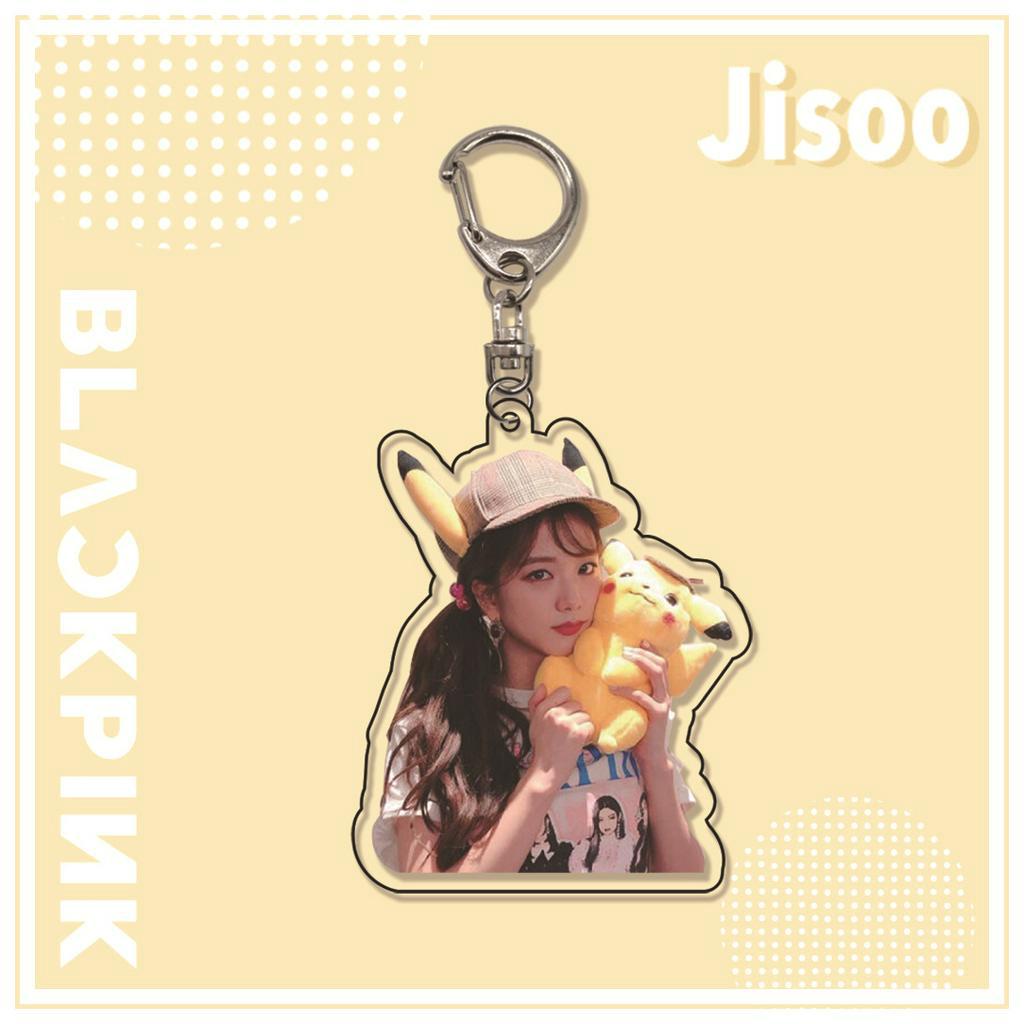 Móc khóa hình Jisoo BLACKPINK thời trang