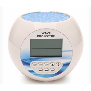 (MONSHOP) Đèn chiếu sóng biển, phát nhạc, đồng hồ (kèm pin) Lee Handerson