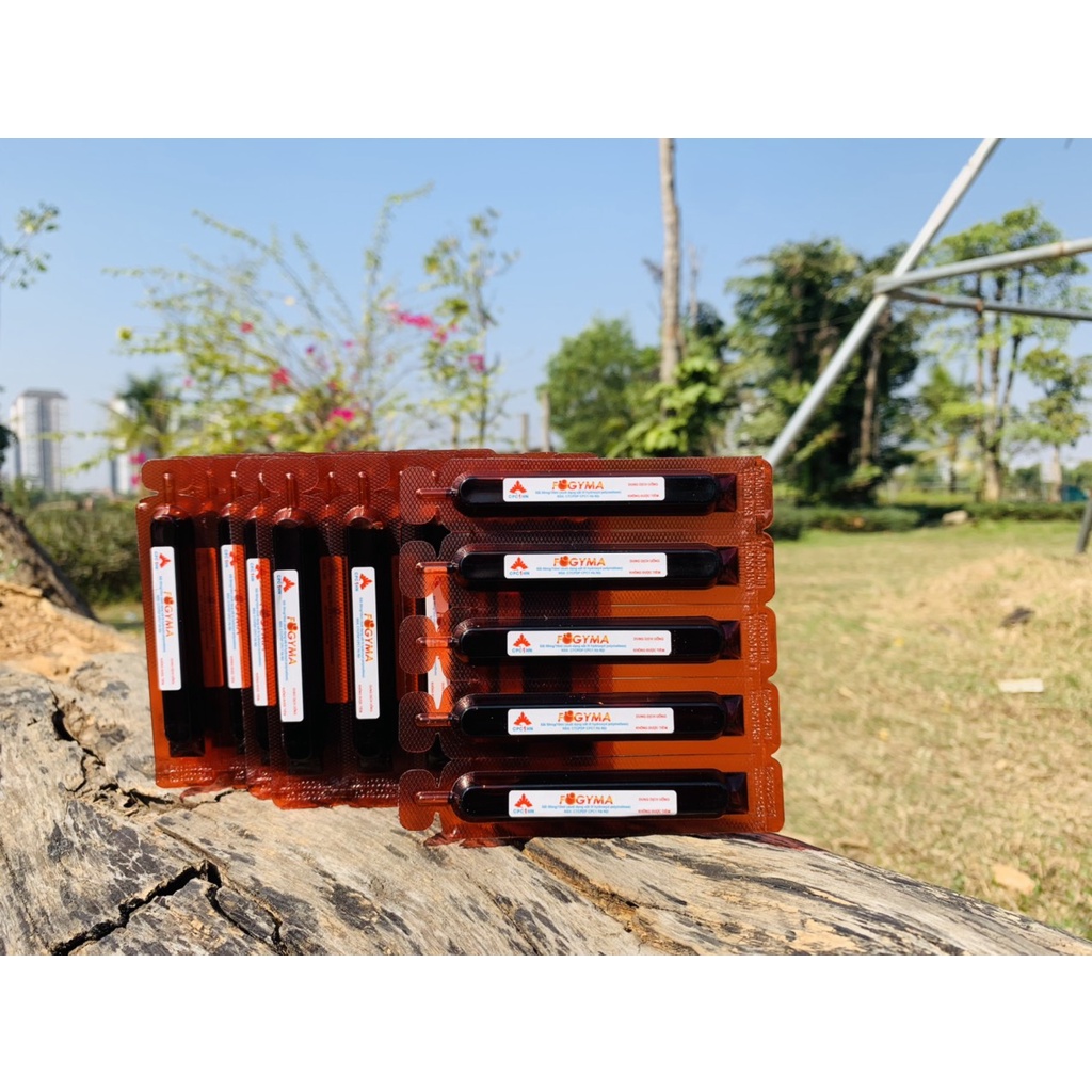 Sắt nước Fogyma. Bổ sung sắt cho bà bầu, cho con bú, người thiếu máu . Hộp lớn 40 ống