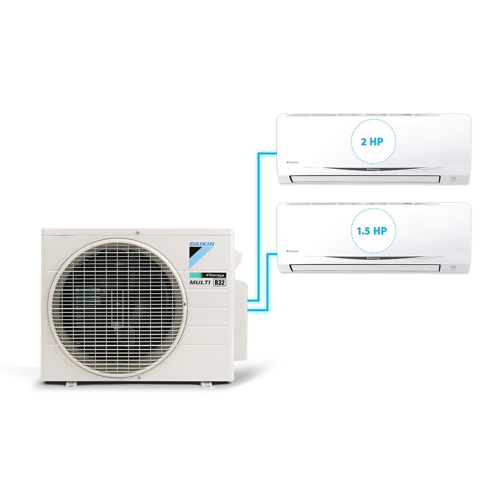 Máy lạnh Daikin Multi S Combo MKC70/1.0HP+2.0HP Inverter Gas R32 Model 2021 Thái Lan Chính Hãng