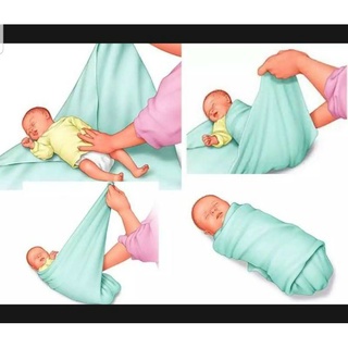 Set 5 chiếc tã vuông sơ sinh