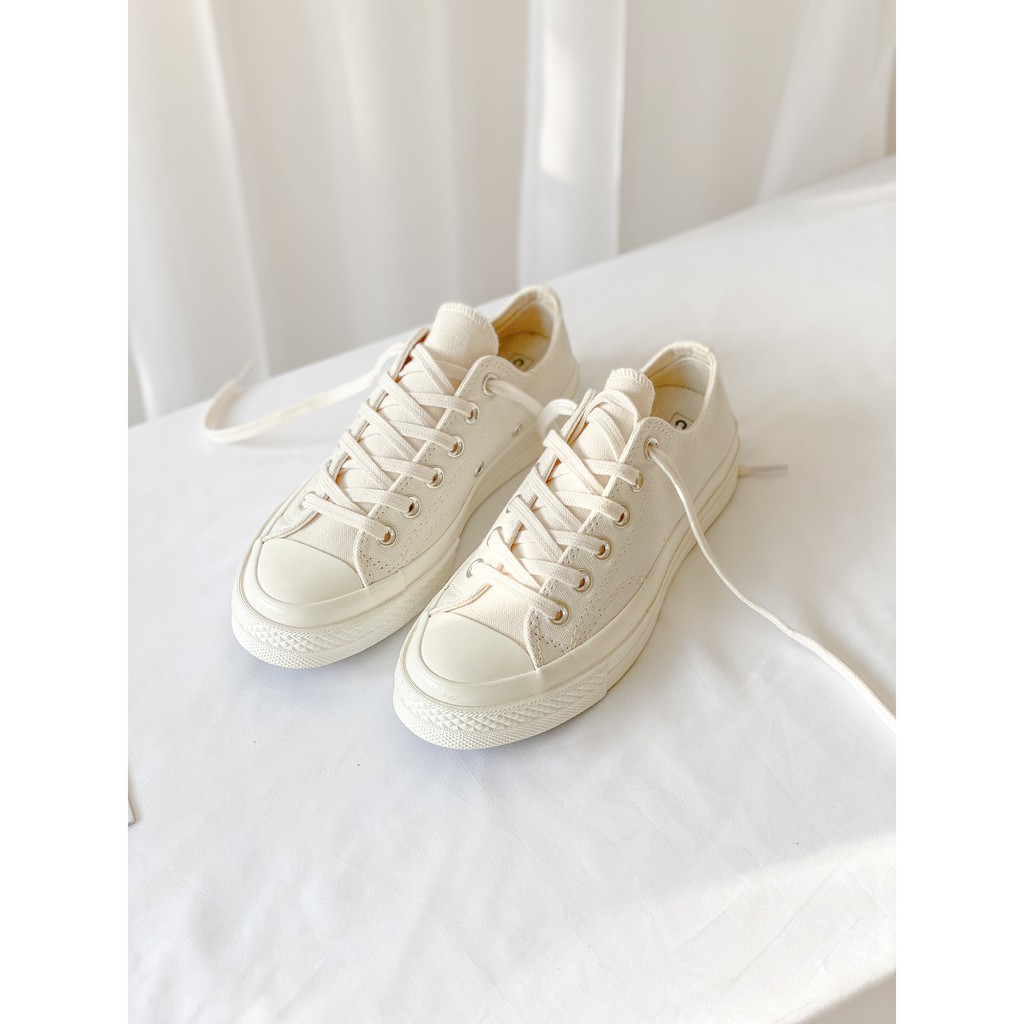 giày sneaker [ CHÍNH HÃNG ] conversee natural white - phối màu cream white cực đẹp- sản phẩm đã dành TOP 1 thịnh hành 20