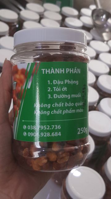 Combo 2 hủ đậu phộng tỏi ớt