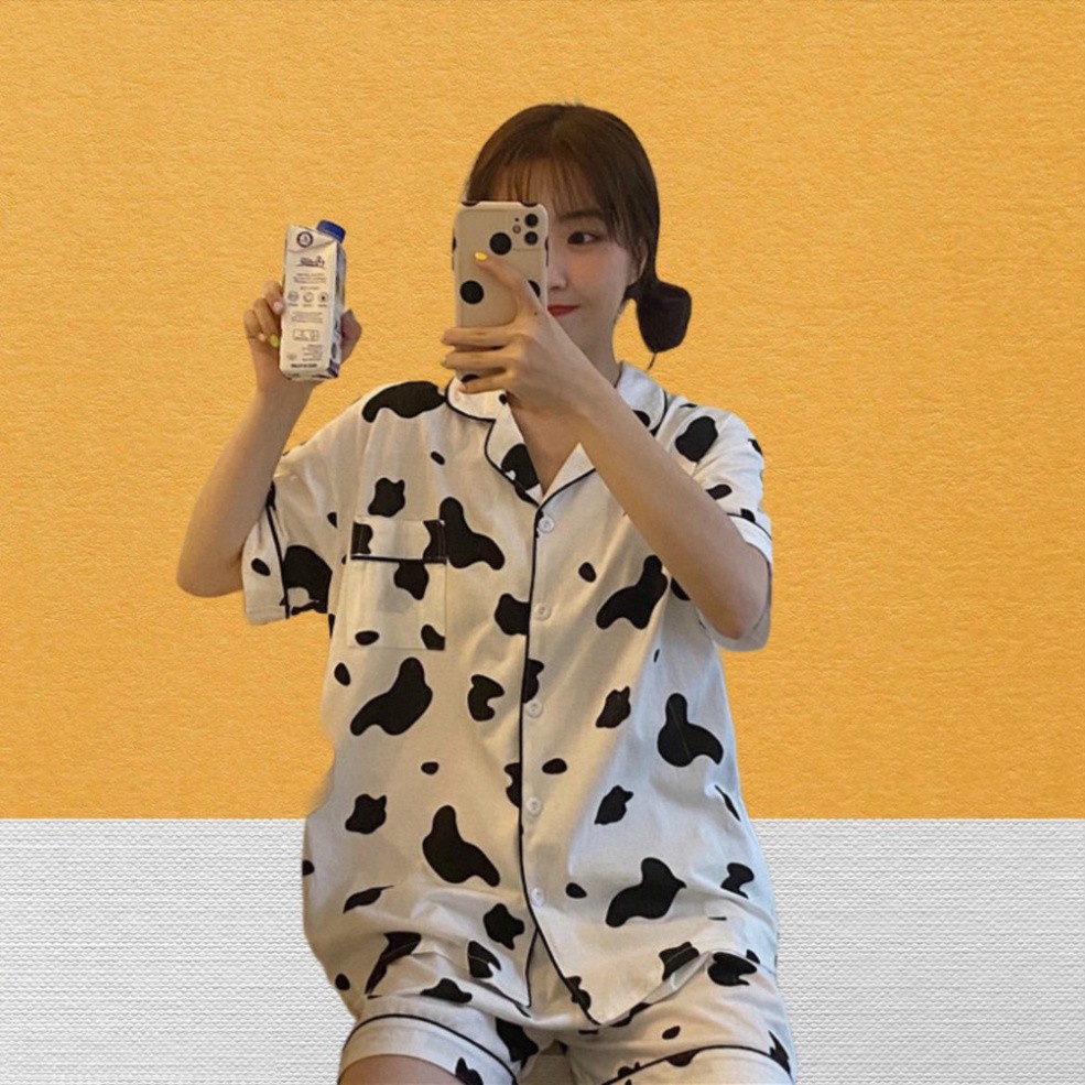 KĐ12 Bộ Pijama Kate Nữ Siêu Hot - Bò Sữa, Gấu, Lê Đào #Đồ Ngủ | Đồ Bộ Nữ | Pijama | | BigBuy360 - bigbuy360.vn