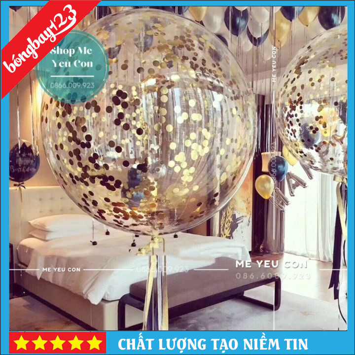 Sỉ Bóng Bay Siêu To Khổng Lồ Size Đại Đường Kính 90cm (36 inch), Bóng Bay Trang trí, Bong Bóng Siêu To Khổng Lồ Size Đại