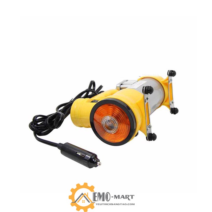 Máy nén khí bơm hơi V2 ⚡️𝗕𝗛 𝟭𝟮 𝗧𝗛𝗔́𝗡𝗚⚡️ Áp lực nén tối đa 100PSI - Tặng kèm 3 đầu kim bơm