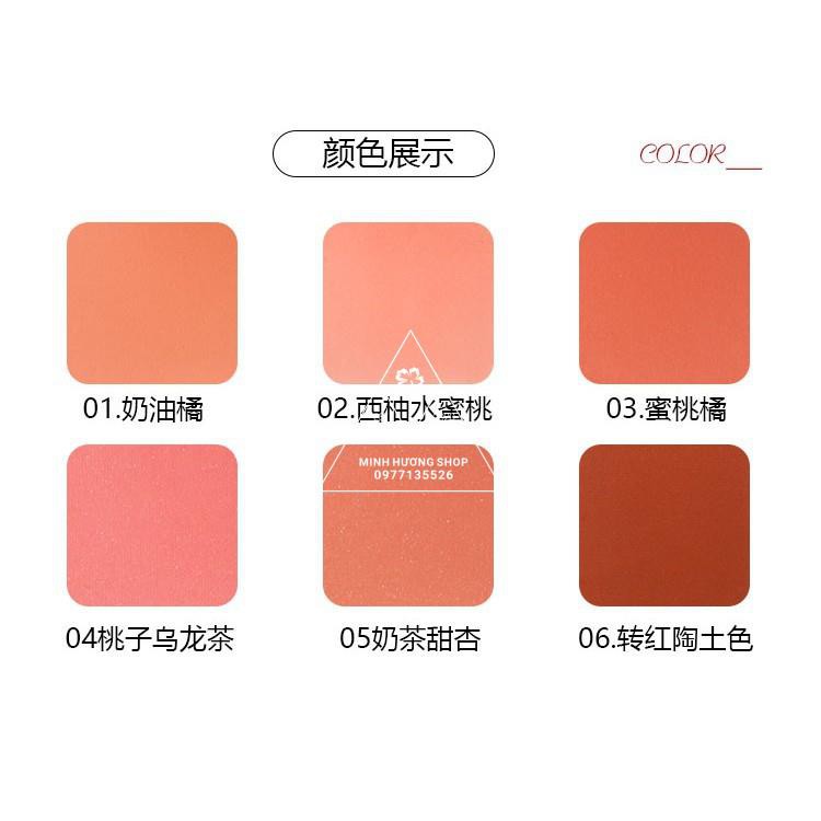 Phấn Má Hồng Đơn Sắc Lameila Novo Blusher Color Geometry | BigBuy360 - bigbuy360.vn