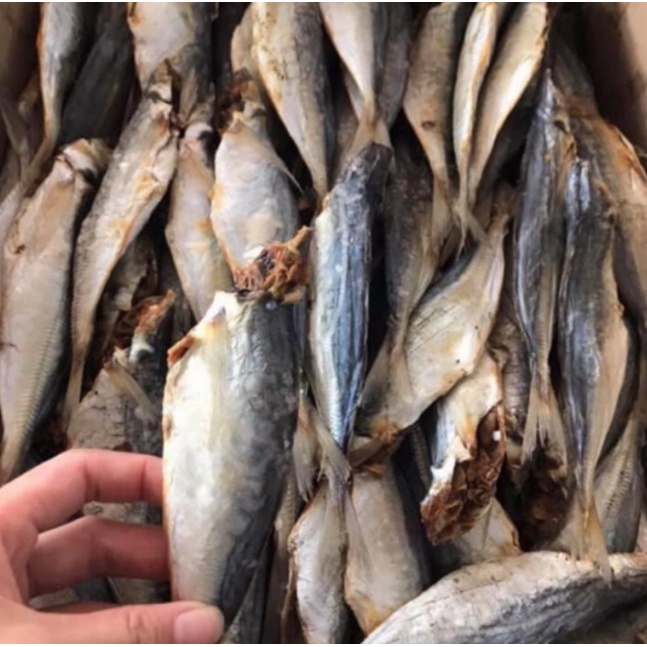 Ca bac ma, Cá Bạc má khô loại bỏ đầu Cam kết hàng ngon - sạch- 100% tự nhiên- Túi 500gr