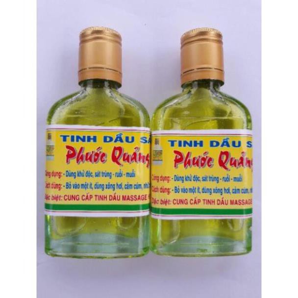 Tinh dầu sả nguyên chất Phước Quảng, chính gốc Huế chai 100 ml
