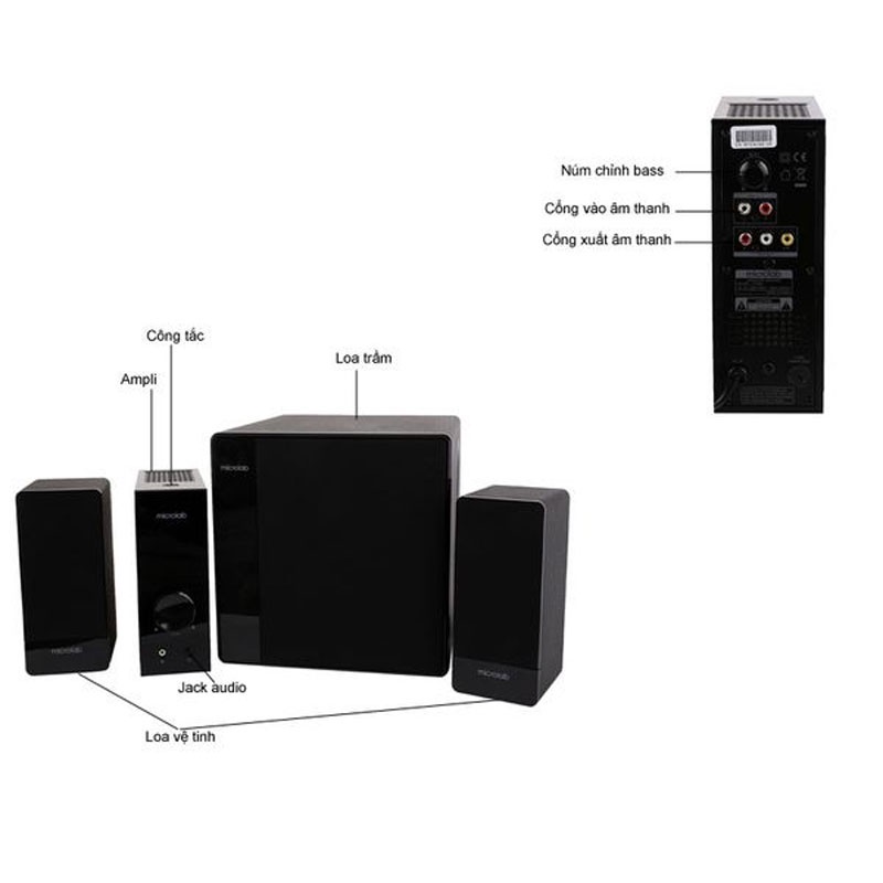 Loa vi tính Microlab FC360 – 2.1+1