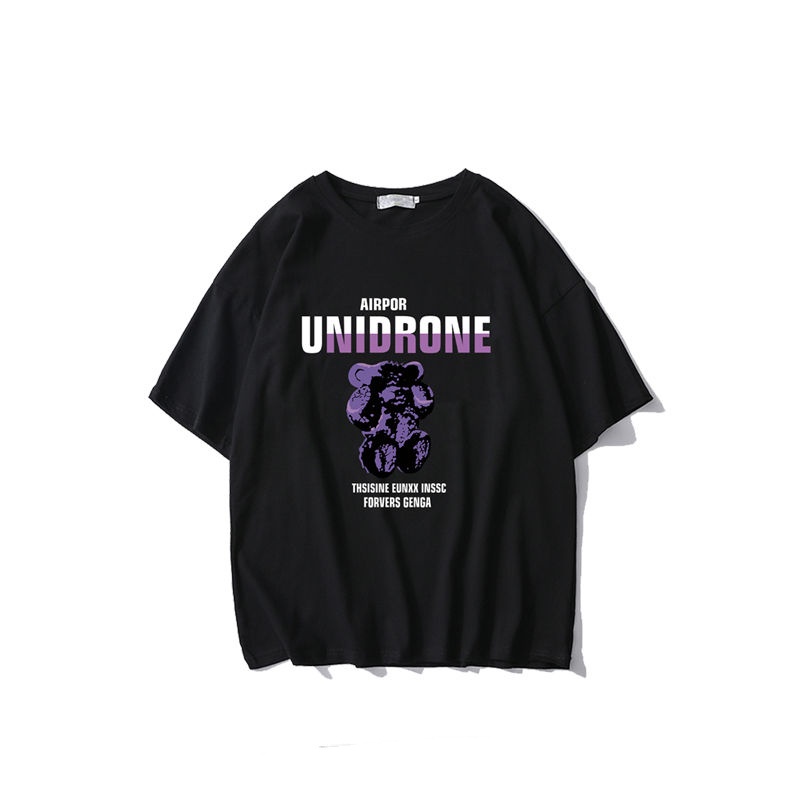 Áo Thun 100% Cotton Co Giãn Thấm Hút Họa Tiết Cá Tính | BigBuy360 - bigbuy360.vn