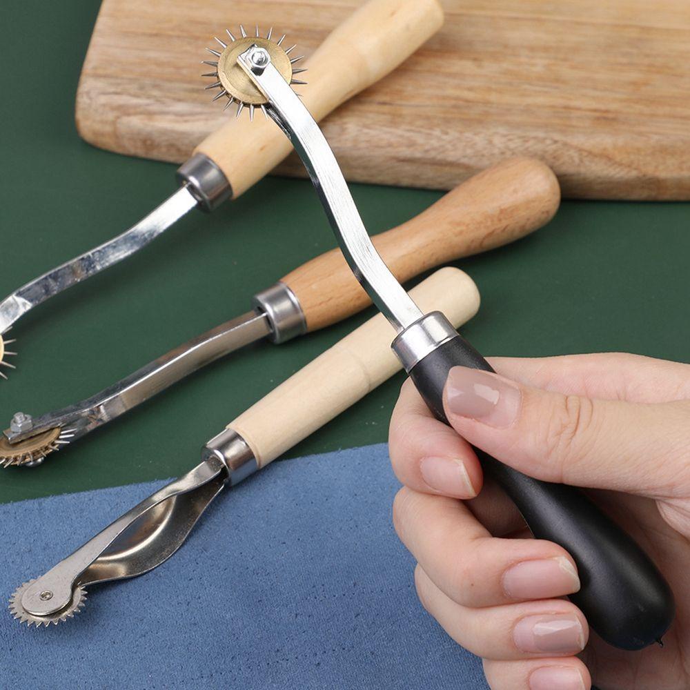 Bánh Xe Lăn Cắt Vải Da Thủ Công Đa Năng Bằng Thép