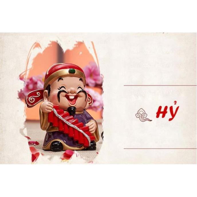 [Hàng loại 1] Bộ tượng 5 ông thần tài Phúc Lộc Thọ Tài Hỷ - Kèm Đế Ngọc | BigBuy360 - bigbuy360.vn