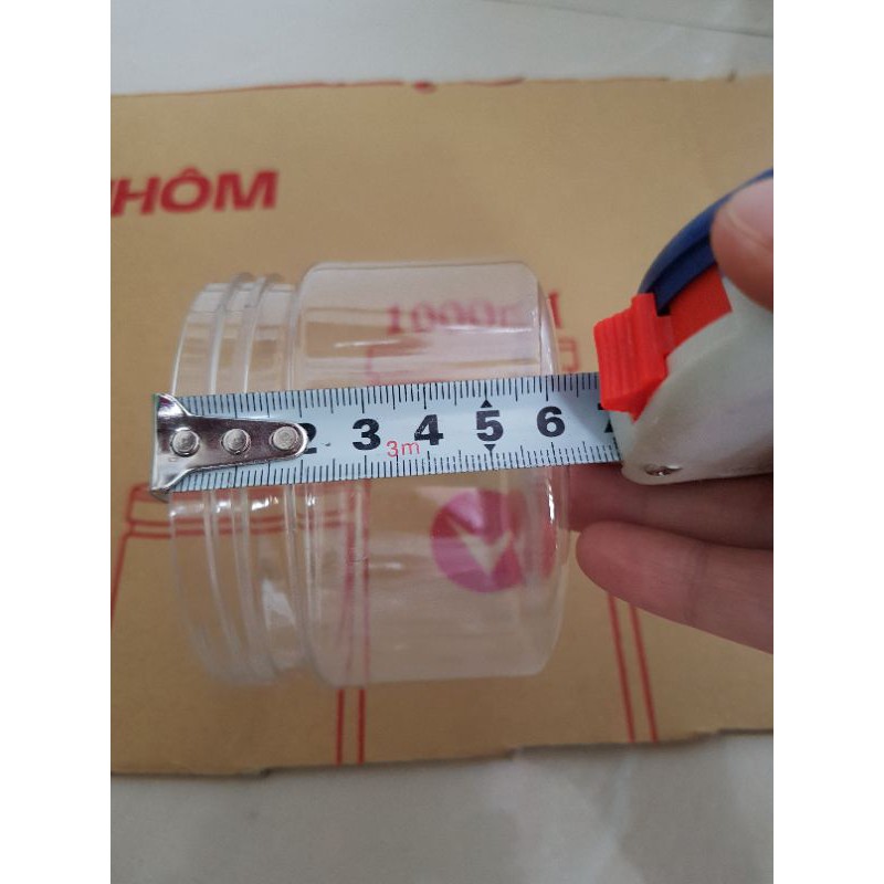 Hủ PET vặn 250ML 9x6cm (VT)có kèm lót | BigBuy360 - bigbuy360.vn