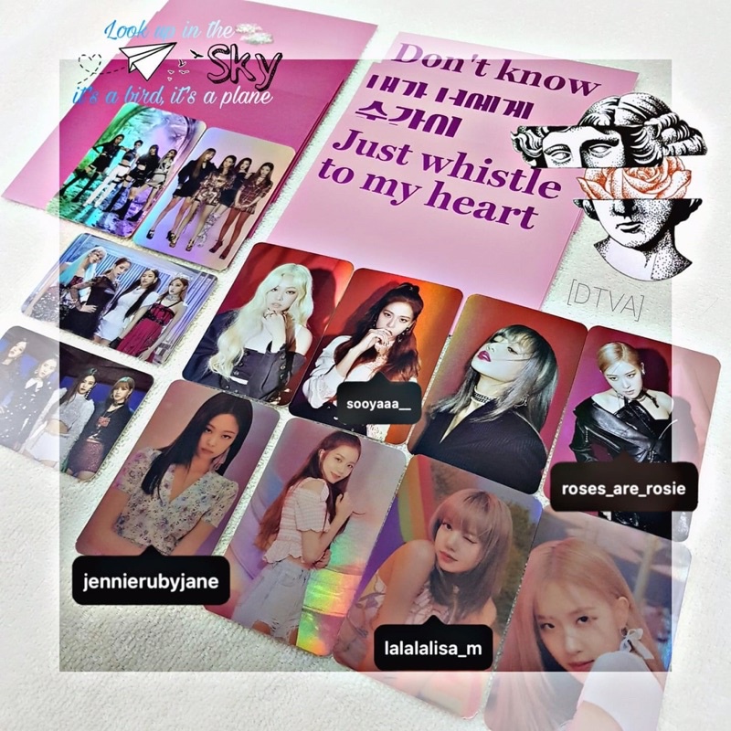 Các loại bộ ảnh của BLACKPINK