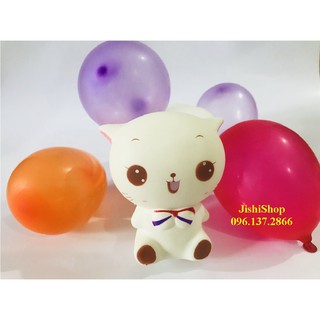 SQUISHY MÈO TRẮNG DỄ THƯƠNG