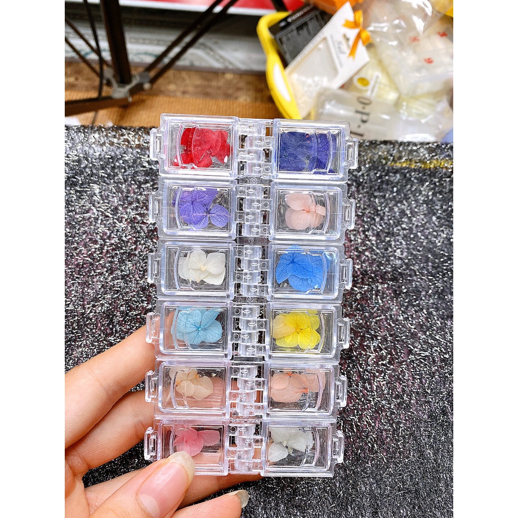 Hoa Khô Lụa Cánh To Siêu Bền ,Siêu Đẹp - Trùm Nail Mi