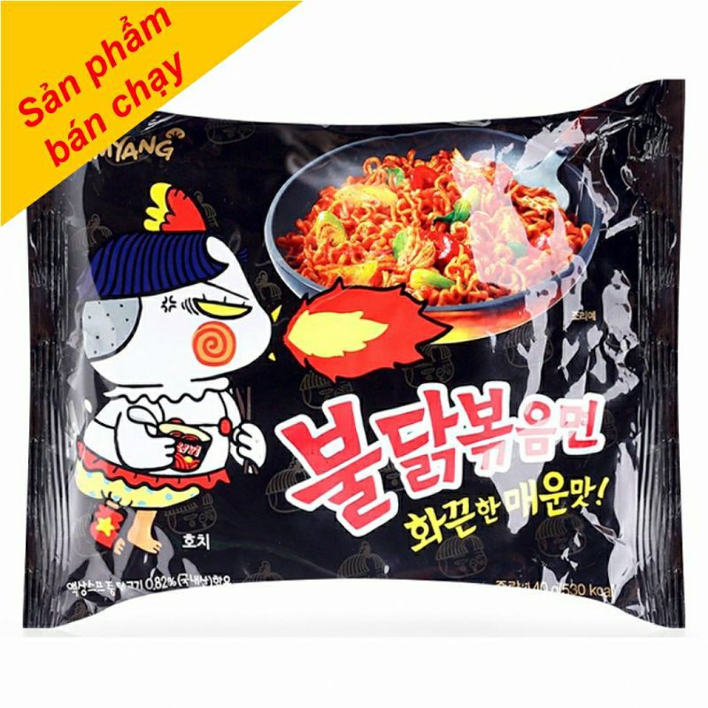 Mì khô Samyang gà cay 140g siêu ngon