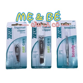 Bấm Móng Tay Người Lớn,Em Bé Trim, Nhíp Nhổ Trim (thương hiệu Mỹ)