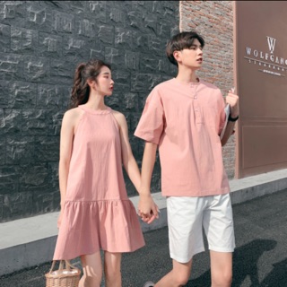 Váy áo đôi nam nữ hè 2019