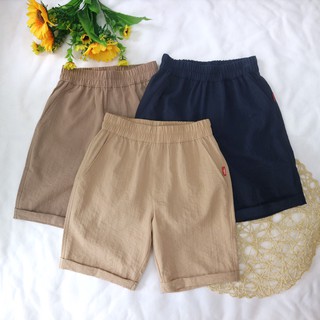 Quần lửng thô đũi bé trai 23-38kg gập gấu silber kids