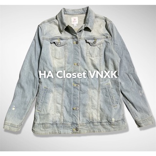 Áo Khoác Denim xuất dư