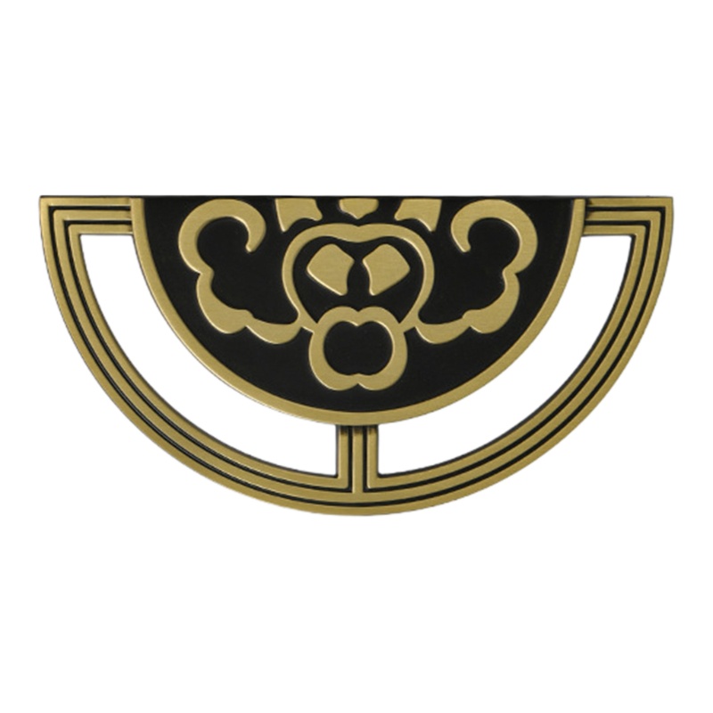 Tay Nắm Cửa Tủ Hình Bán Nguyệt Kèm Ốc Vít Lắp Đặt Tiện Dụng