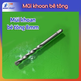 Mũi khoan bê tông hợp kim siêu cứng 8mm