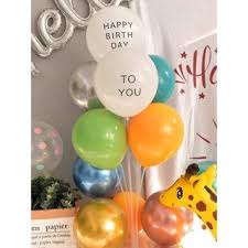Combo 2 Bóng Bay Chữ Happy birthday to you Trang Trí Sinh Nhật, Tiệc Kỷ Niệm