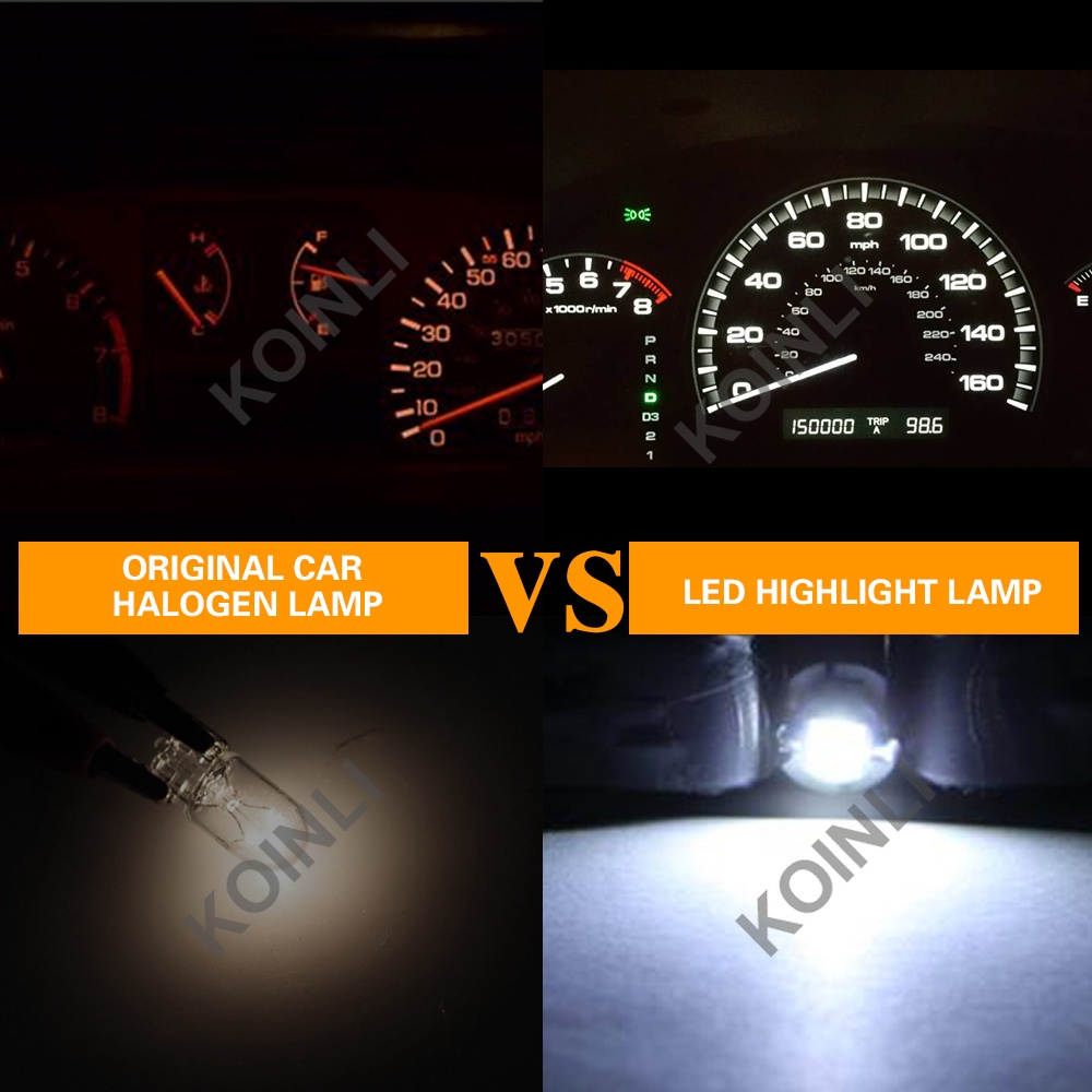 Bóng đèn LED T3 T4.2 T4.7 2835 5050 DCV cho bảng cảnh báo tín hiệu xe hơi